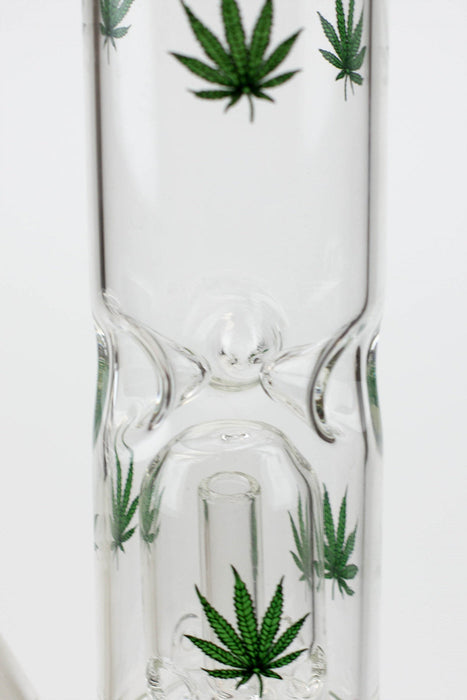 11.5" single dome percolator glass water bong | Jupiter Grass