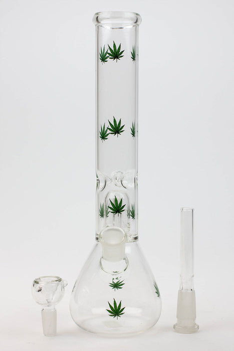 11.5" single dome percolator glass water bong | Jupiter Grass