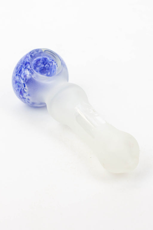 4.5" Frost soft glass hand pipe - 8699 | Jupiter Grass