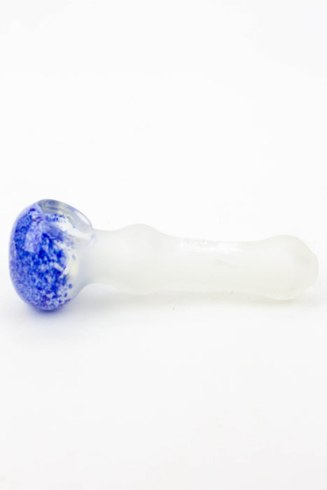 4.5" Frost soft glass hand pipe - 8699 | Jupiter Grass
