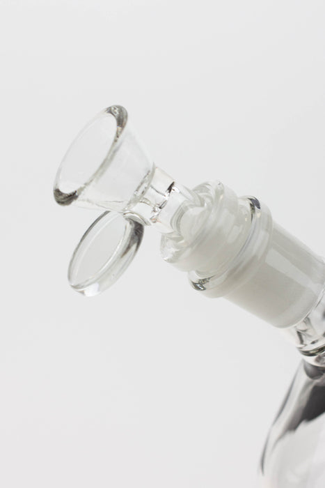 7.5" Glow in the dark beaker glass water bong | Jupiter Grass