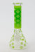7.5" Luxury Pattern glow in the dark beaker glass water bong | Jupiter Grass