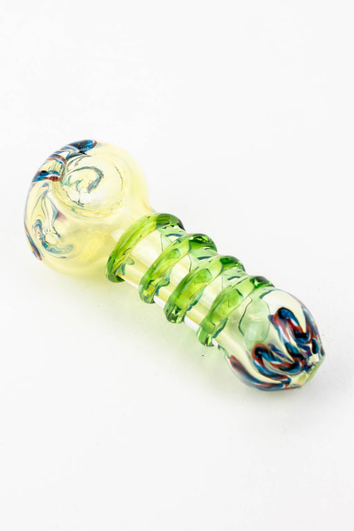 3.5" soft glass hand pipe - 8753 | Jupiter Grass