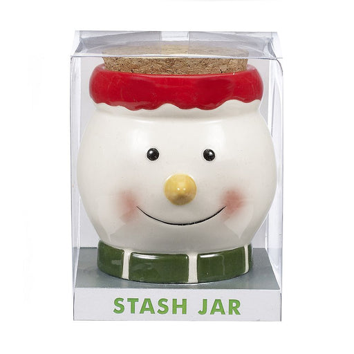 SNOWMAN STASH JAR | Jupiter Grass