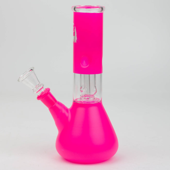 8" dome percolator beaker water bong-Bob | Jupiter Grass