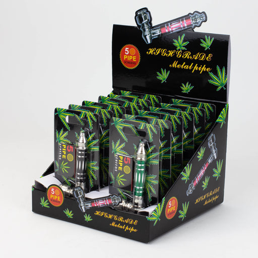 3" Metal Pipe with screen Box of 12 | Jupiter Grass