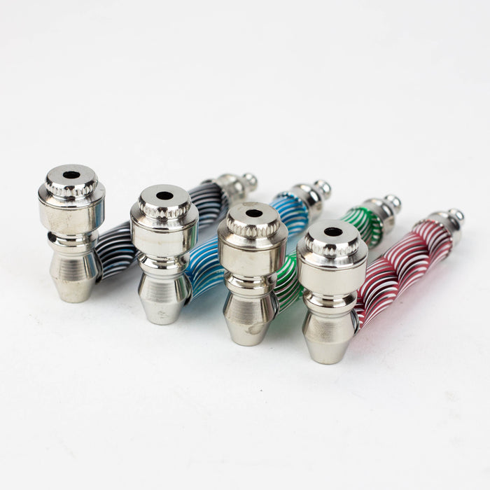 3" Metal Pipe with screen Box of 12 | Jupiter Grass