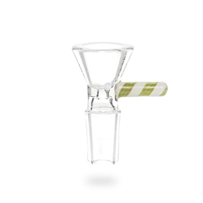 Red Eye Glass® | 14mm Candy Stripe Handle Pull-Out [196] | Jupiter Grass