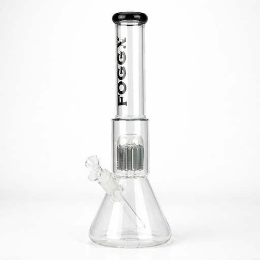 FOGGX | 17" Pirelli Percolator Glass Water Pipe [FT1896 ATS] | Jupiter Grass