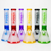FOGGX | 14" Sandblasted Frosted Big Skull Beaker Water Pipe – 7mm Thick [FT1648ATS] | Jupiter Grass