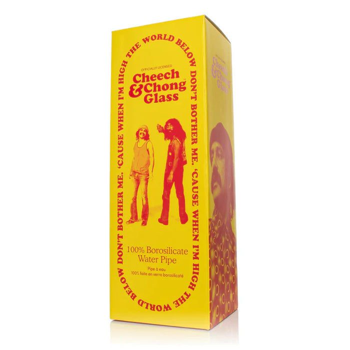 Cheech & Chong® Glass | 10" Pop Art Beaker Base Water Pipe [CC155] | Jupiter Grass