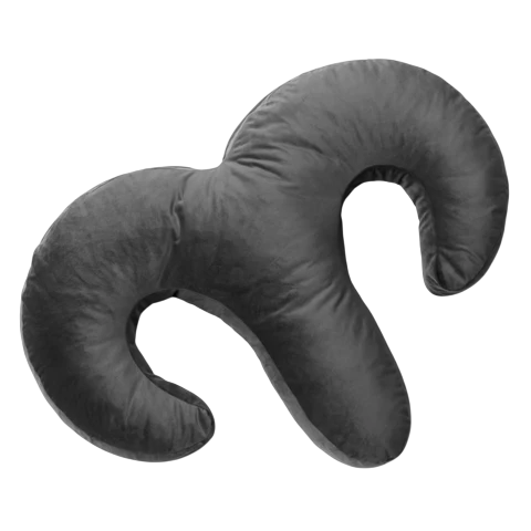 Arie Duo Spooning Pillow Black