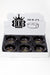 Acid Secs round glass ashtray Box of 6 | Jupiter Grass