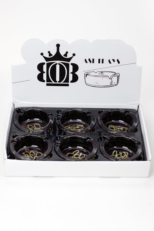Acid Secs round glass ashtray Box of 6 | Jupiter Grass