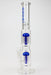 18.5" AQUA Glass Dual Tree arm / 7mm /glass water bong | Jupiter Grass