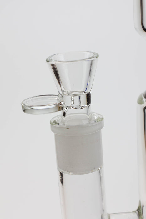 18.5" AQUA Glass Dual Tree arm / 7mm /glass water bong | Jupiter Grass