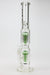 18.5" AQUA Glass Dual Tree arm / 7mm /glass water bong | Jupiter Grass