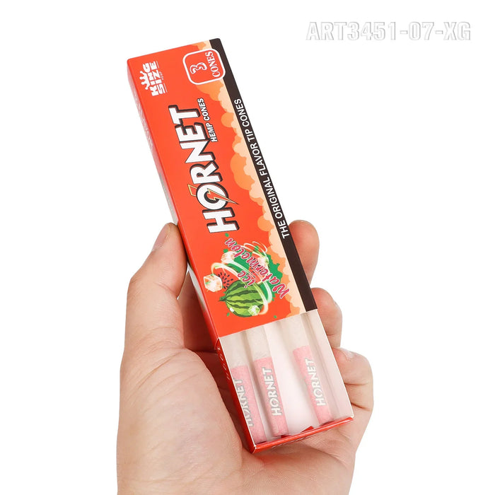 Hornet | King size (110mm) Flavor flavor Burst beads tip cones Box of 12 | Jupiter Grass