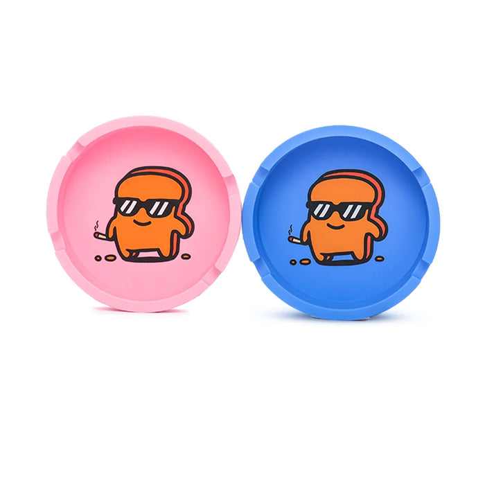 Choast | 3.5″ Silicone Ashtray – Heat-Resistant & Durable | Jupiter Grass