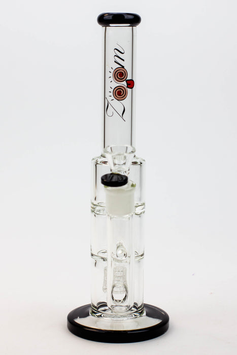 12" ZOOM Tornado and showerhead glass bong [B6] | Jupiter Grass