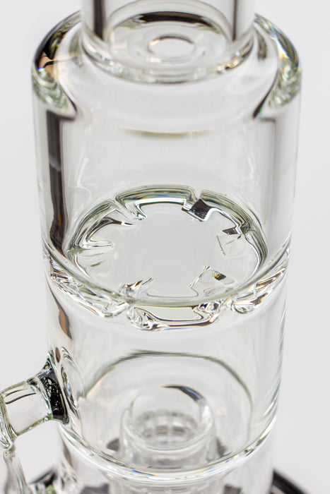 12" ZOOM Tornado and showerhead glass bong [B6] | Jupiter Grass