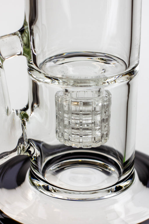 12" ZOOM Tornado and showerhead glass bong [B6] | Jupiter Grass