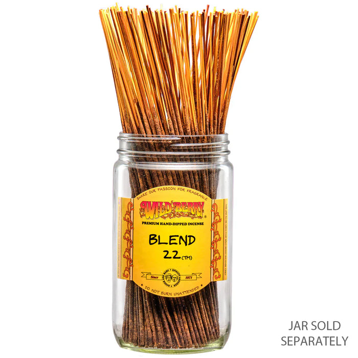 WILD BERRY | 11" Incense Sticks - 100ct | Jupiter Grass