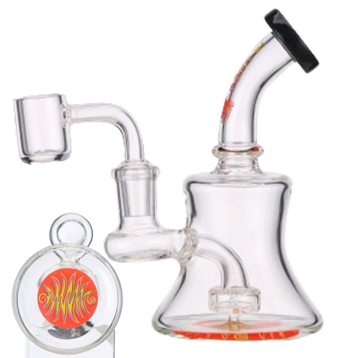 Xtreme | 5" Oil Rig with quartz banger [BT4409] | Jupiter Grass