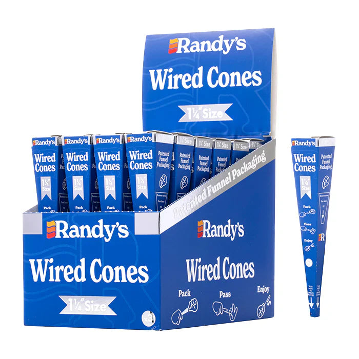 Randy's | Wired Cones 24-Pack-1 1/4 Size | Jupiter Grass