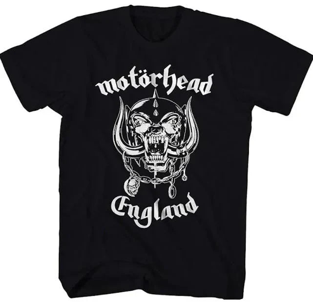 Motörhead | "England" Men's T-Shirt Black - Officially Licensed | Jupiter Grass