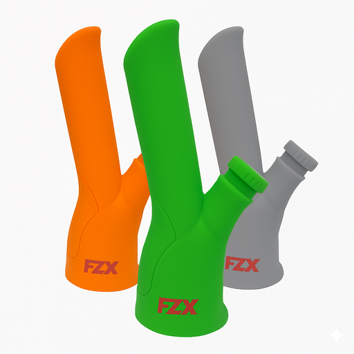 FLX | 200 – 9" Silicone Inductor Bong | Jupiter Grass
