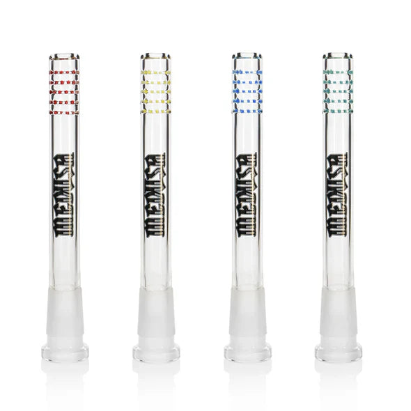 Medusa | 5" Downstem – Assorted Colours | Premium Diffused Glass Downstem | Jupiter Grass