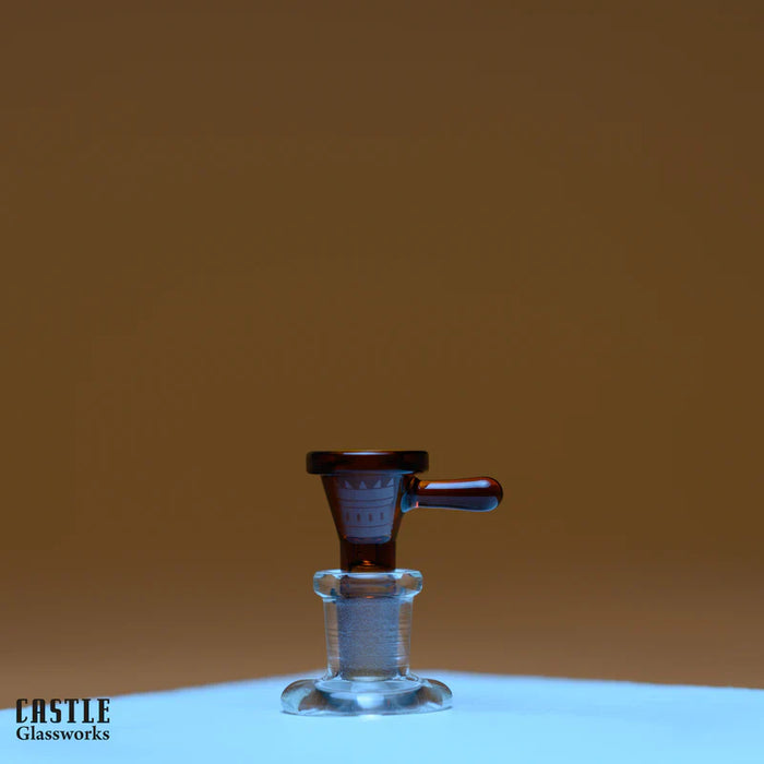 Castle Glassworks | Bowl – Stick Tab Bowl [CB-005] | Jupiter Grass