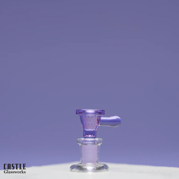 Castle Glassworks | Bowl – Stick Tab Bowl [CB-005] | Jupiter Grass