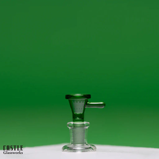 Castle Glassworks | Bowl – Stick Tab Bowl [CB-005] | Jupiter Grass