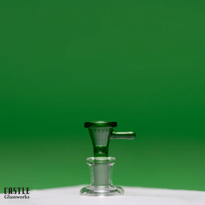 Castle Glassworks | Bowl – Stick Tab Bowl [CB-005] | Jupiter Grass