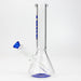 9.5" TOKE beaker glass water bong | Jupiter Grass