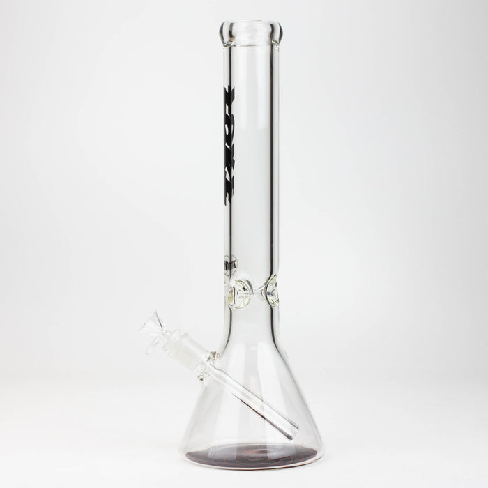 16" TOKE 7 mm glass water beaker bong | Jupiter Grass