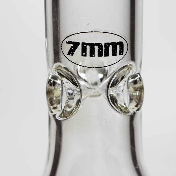 16" TOKE 7 mm glass water beaker bong | Jupiter Grass