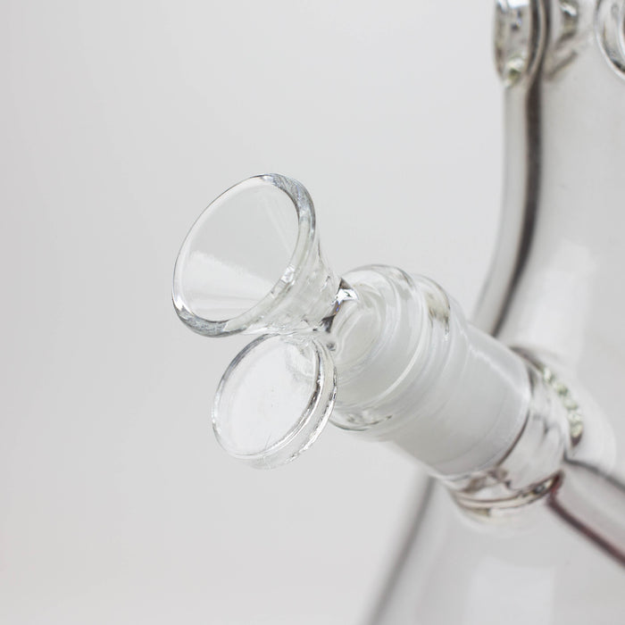 16" TOKE 7 mm glass water beaker bong | Jupiter Grass