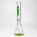 16" TOKE 7 mm glass water beaker bong | Jupiter Grass