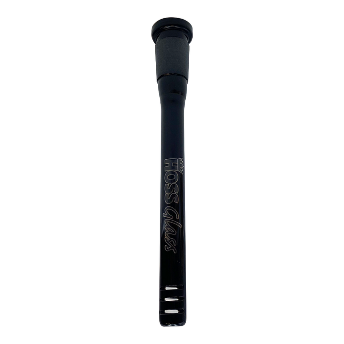 Hoss Glass | 5.5" Full Colour Downstem diffuser with cuts [YX10C] | Jupiter Grass