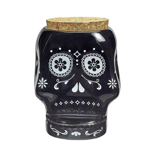 SKULL STASH JAR - BLACK | Jupiter Grass