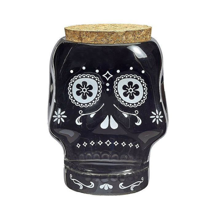 SKULL STASH JAR - BLACK | Jupiter Grass