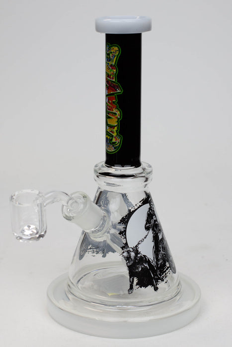 8" Small Rig with Decal and Banger | Jupiter Grass