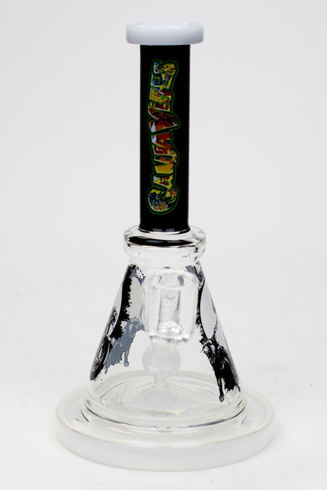 8" Small Rig with Decal and Banger | Jupiter Grass