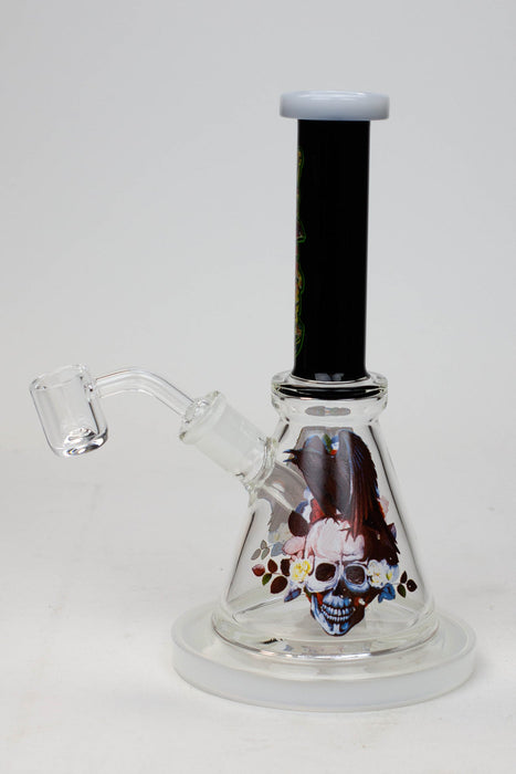 8" Small Rig with Decal and Banger | Jupiter Grass