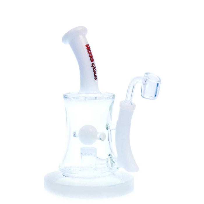 Hoss | 10" Hourglass Marble Rig [H509] | Jupiter Grass