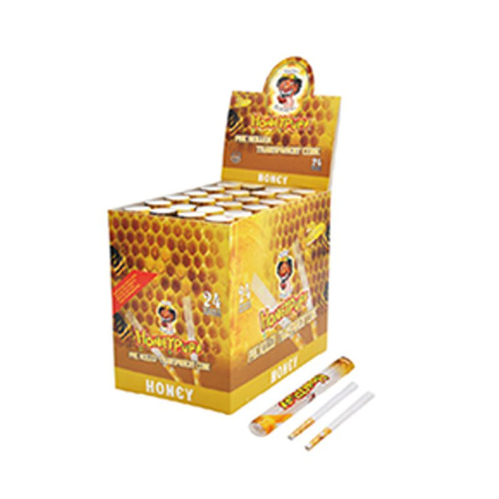 Honey Puff | Pre-Rolled Transparent Flavor Cones – 1 1/4 [P8226-02] | Jupiter Grass