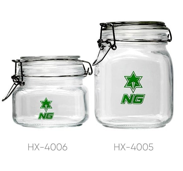 NG - Airtight Glass Jar with Lid | Jupiter Grass